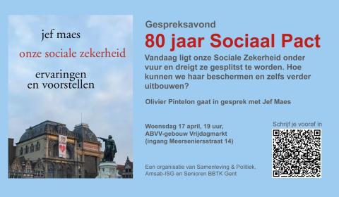 Gespreksavond Sociaal Pact