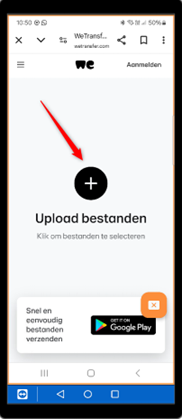 Upload bestanden
